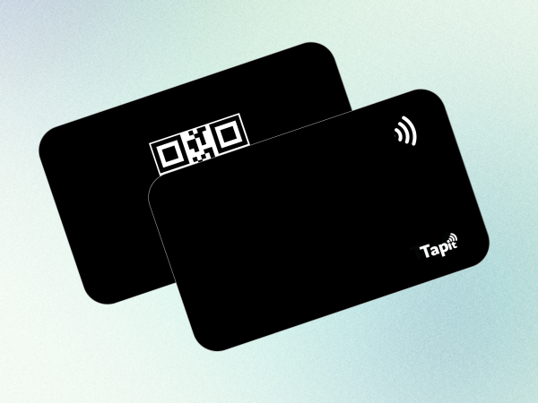 Premium Black NFC Digital Business Card